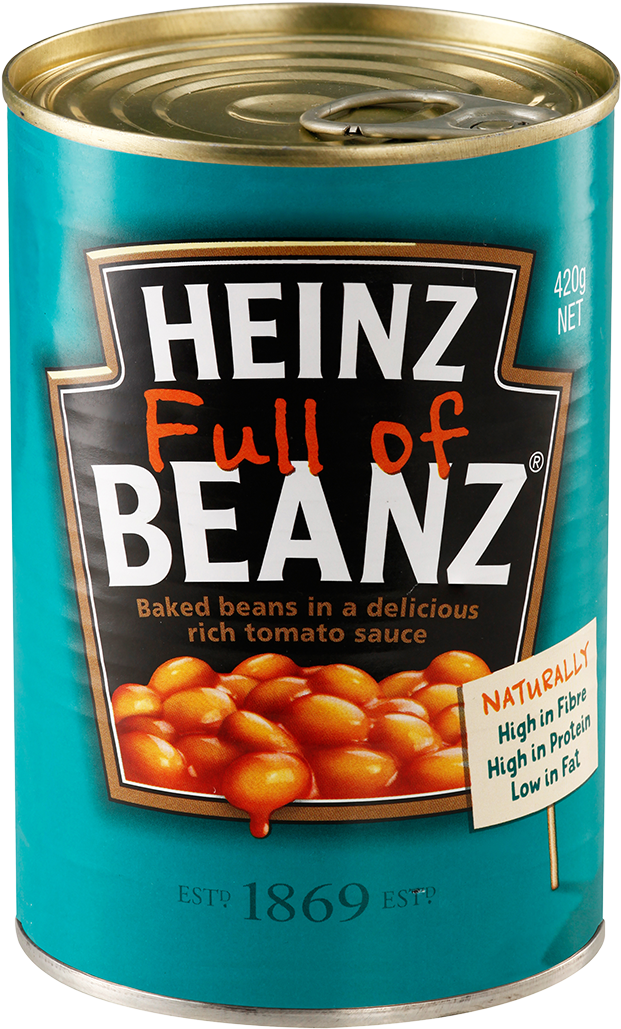425gr Heinz Baked Beans In Tomato Sauce - Heinz Beans Fridge Pack (1100x1100), Png Download