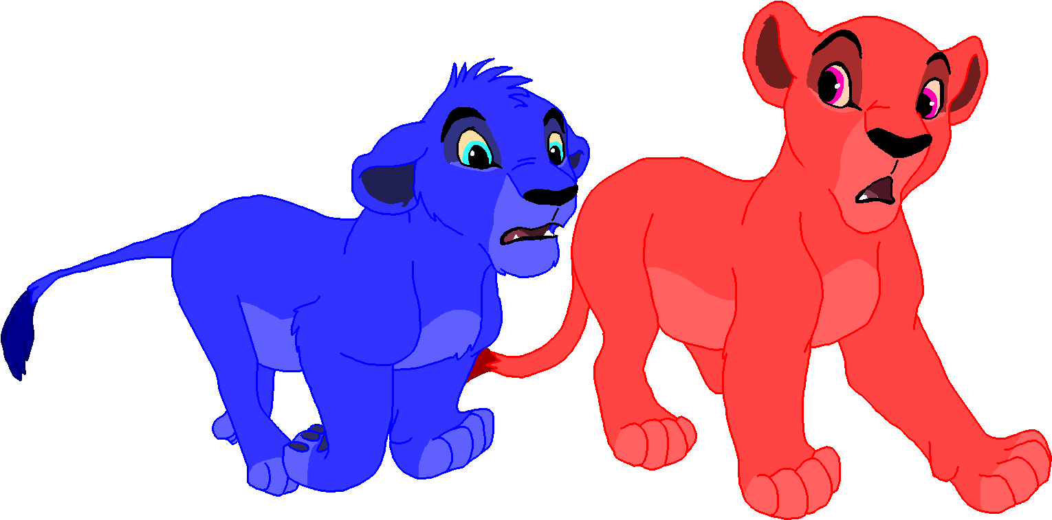 Tlk Cub Base-"brother And Sister" - Tlk Brother And Sister Base (1663x812), Png Download