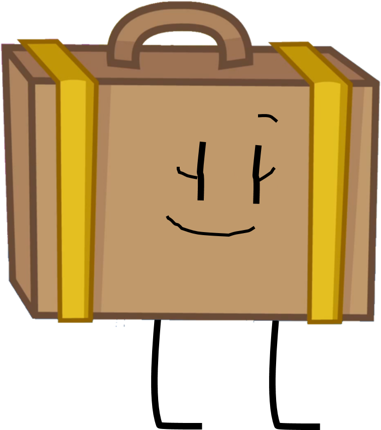 Suitcase - Inanimate Insanity 2 Box (797x858), Png Download