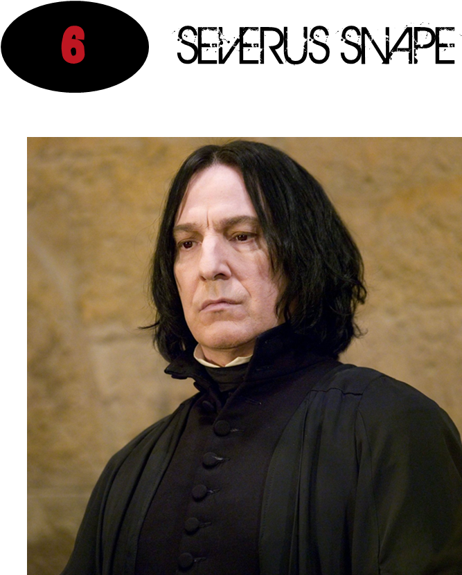 Harry Potter - Severus Rogue (708x845), Png Download