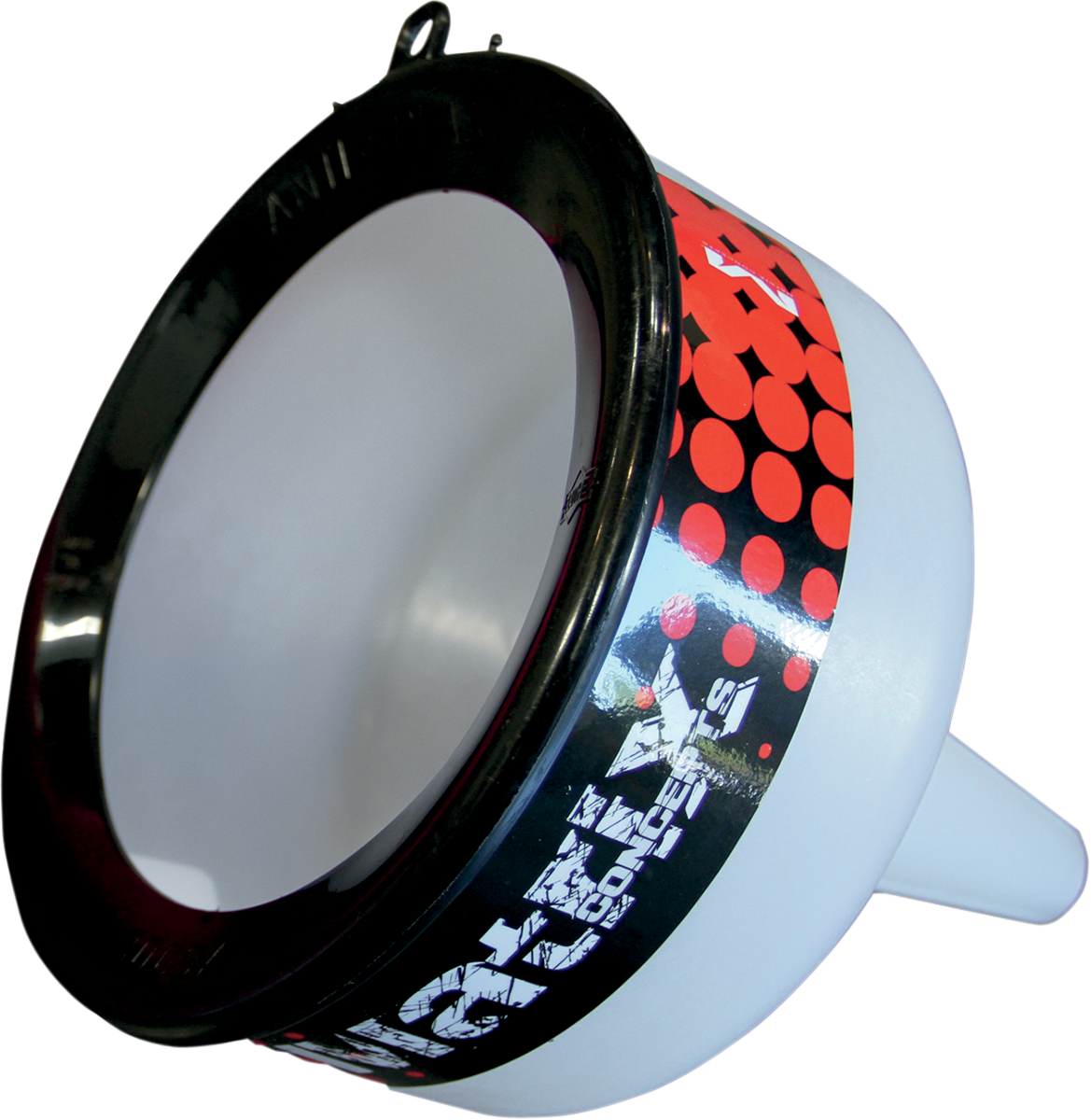 Matrix Concepts White Universal Motorcycle Gas Tank - Funnel (1169x1200), Png Download