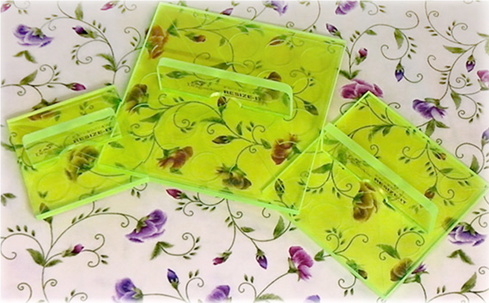 Dragonskin Resize It Quilting Template Set - Quilt (1260x828), Png Download