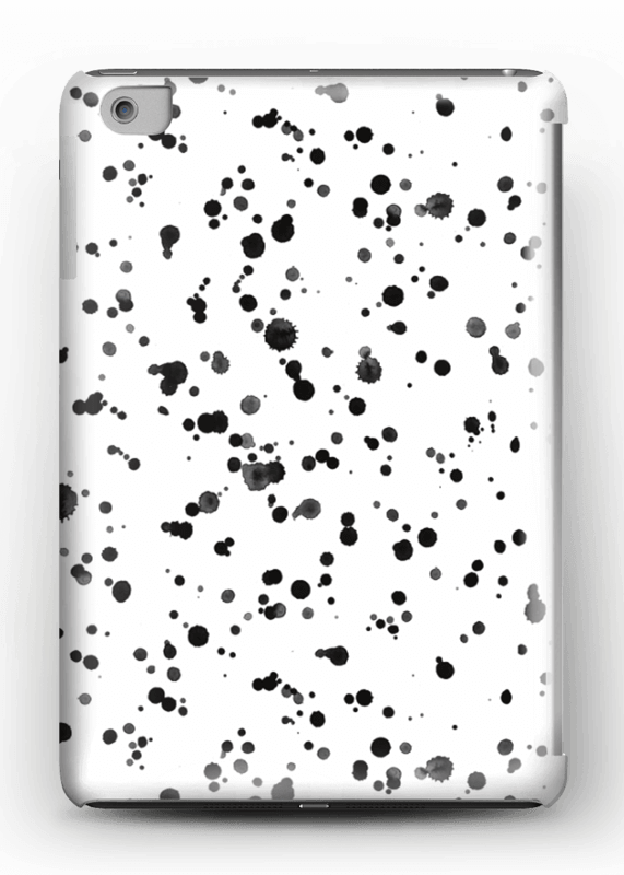 Paint Drops Case Ipad Mini - Witte Spetters Png (571x800), Png Download