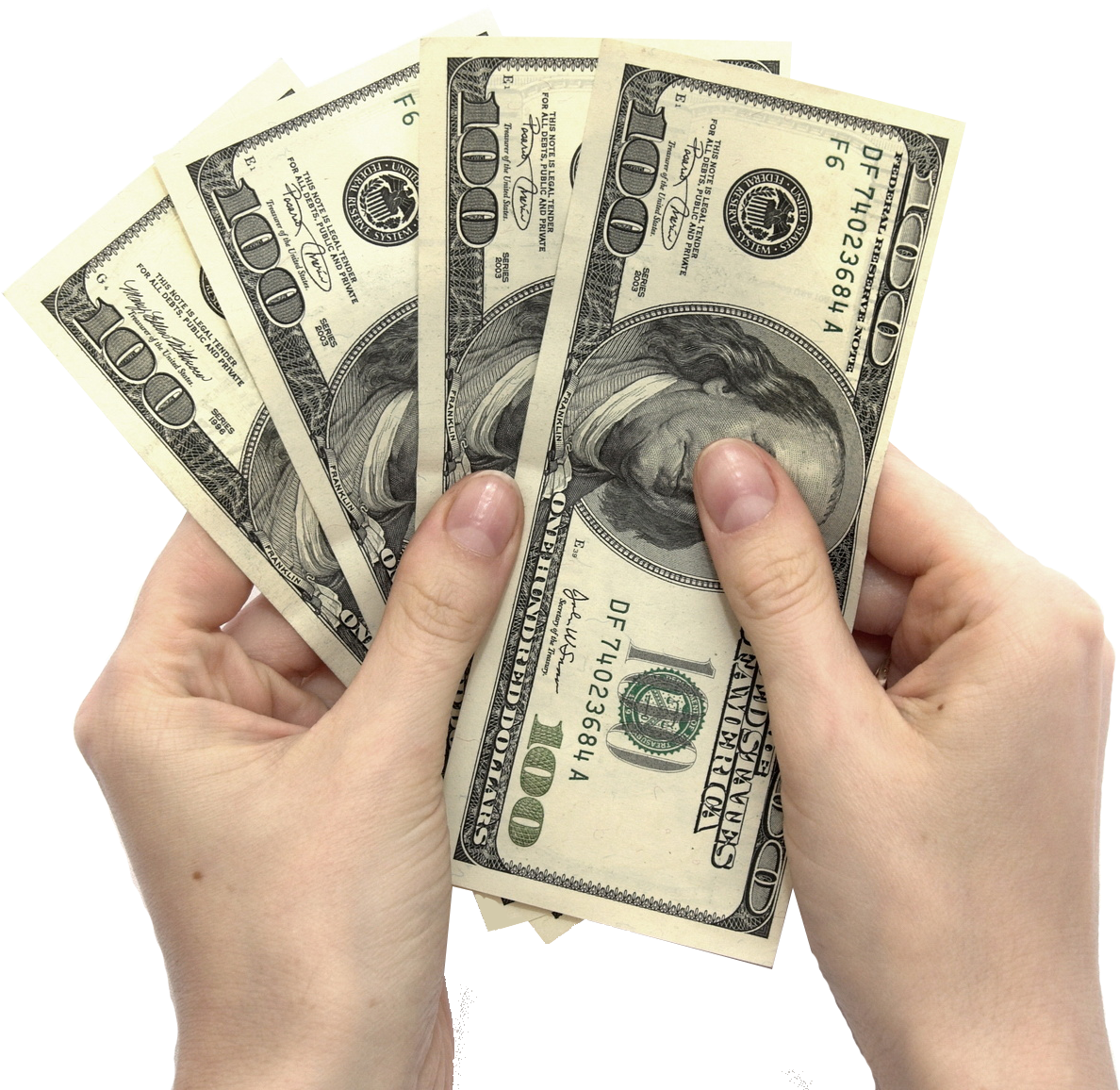 100 Dollar Bill (1920x1200), Png Download