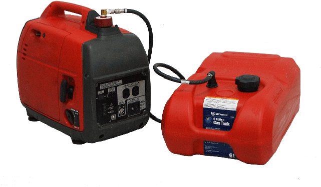 B - E - R - G - System Single Feed Extended Run Tank - Electric Generator (700x465), Png Download