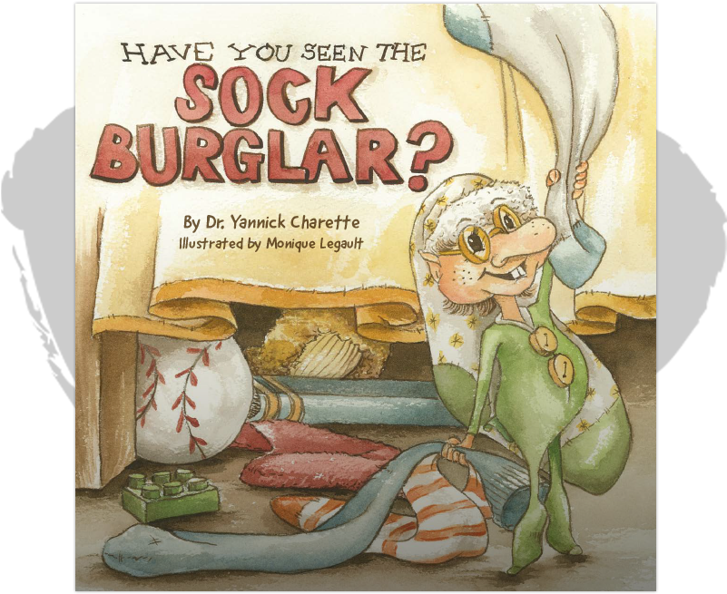 Have You Seen The Sock Burglar - Sock Monster Children's Book (800x800), Png Download