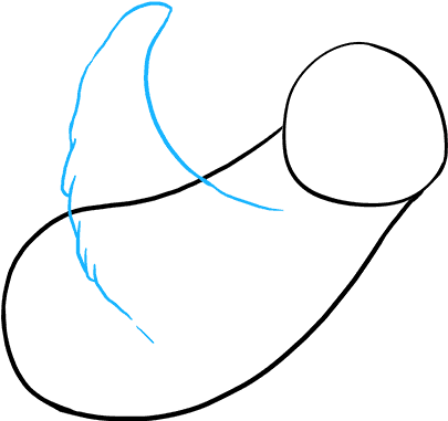 How To Draw Sloth - Line Art (680x678), Png Download