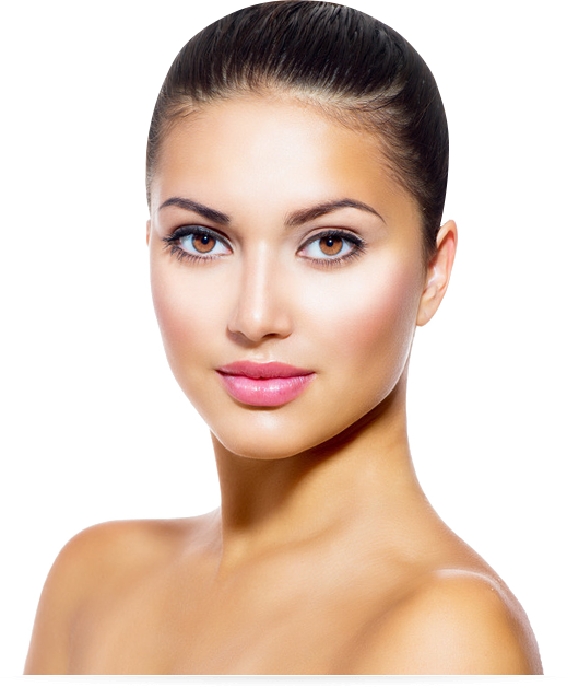 Girl - Natural Beautiful Lips (519x628), Png Download