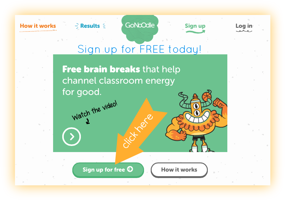 Then You Are All Set It Takes About 30 Seconds - Go Noodle (949x670), Png Download