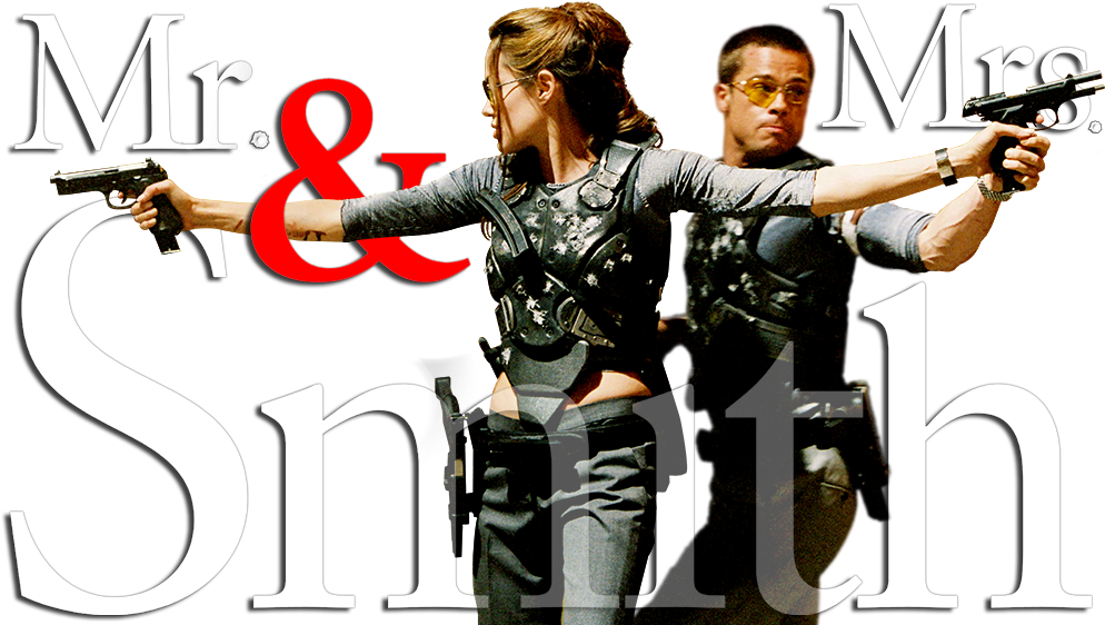 & Mrs - Mr And Mrs Smith (1000x562), Png Download