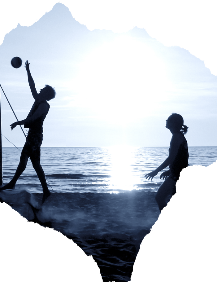 Beach & Park - Sea (700x993), Png Download