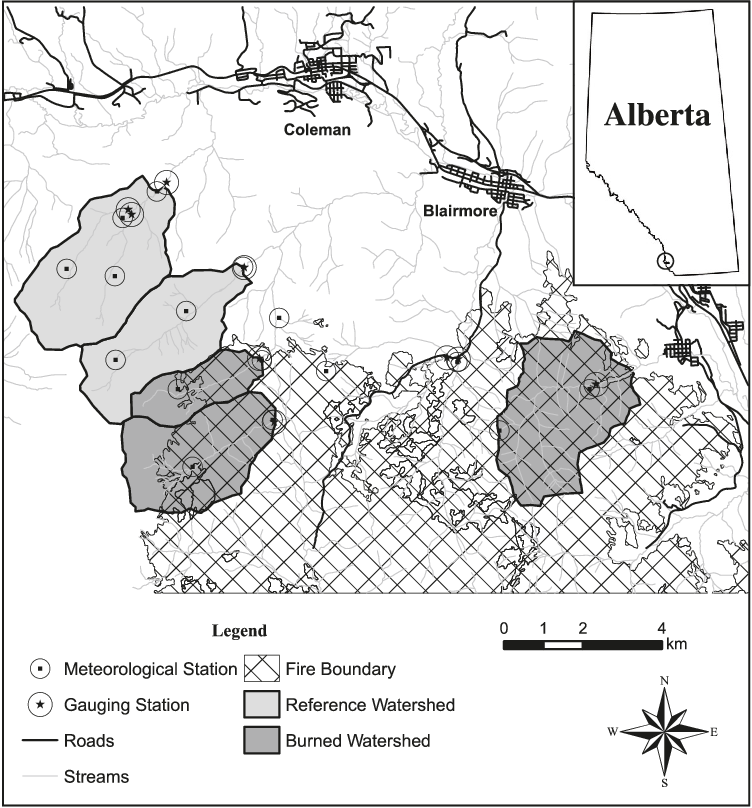 Map Of The Southern Rockies Watershed Project Study - Atlas (752x808), Png Download