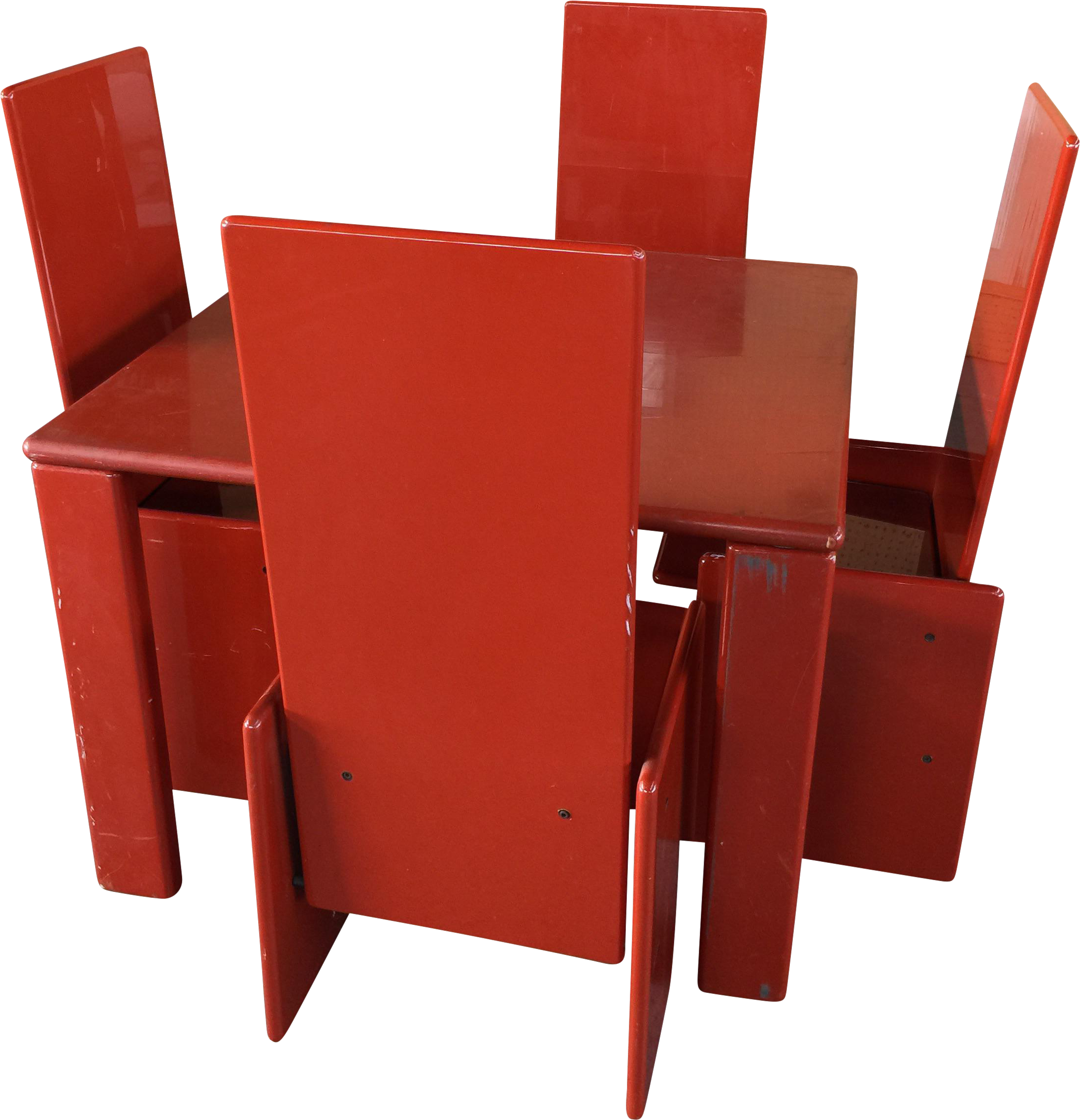 Collection Of Solutions Vintage Used Dining Table Chair - Table (2436x2526), Png Download