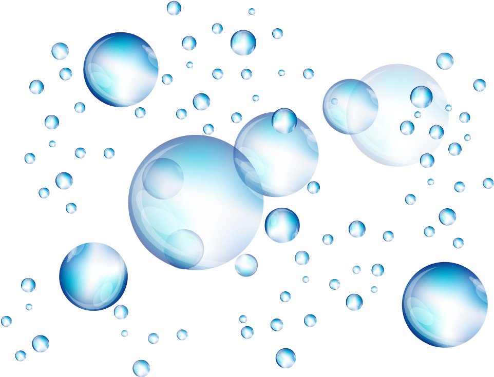 Chinese Illustration Bubles -malodor Decomposition - Circle (1458x917), Png Download