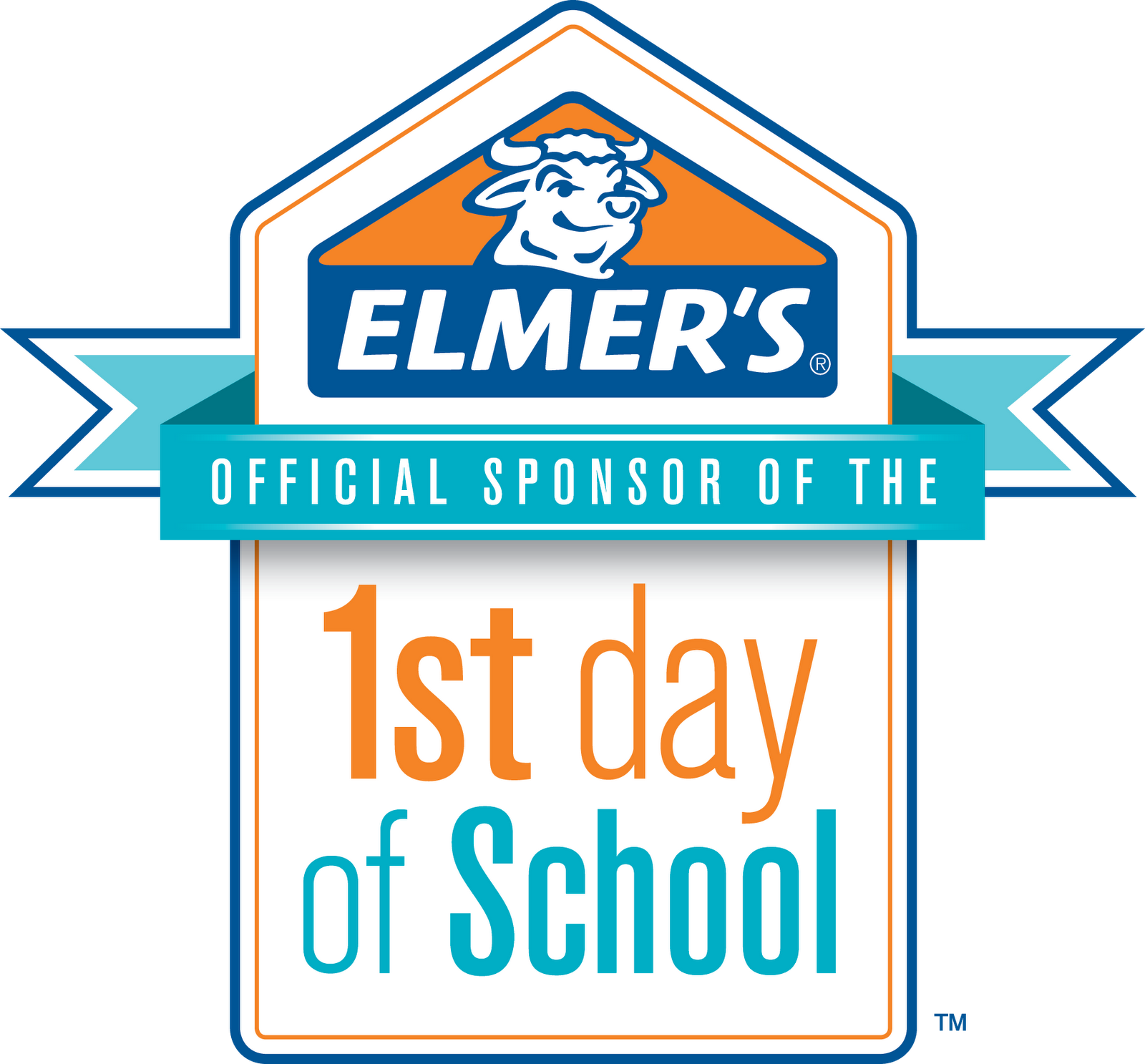 As The Official Sponsor Of The 1st Day Of School™, - Elmer's Glue (1600x1487), Png Download