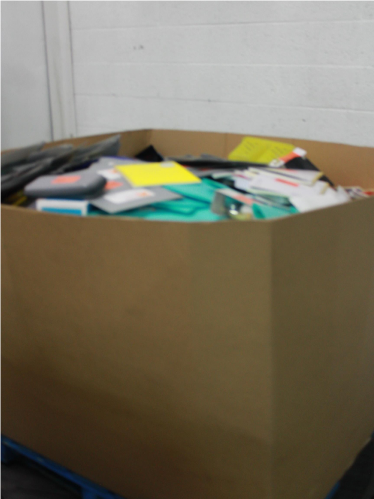 Pallet 1985 Pcs Office Supplies, Arts & Crafts, Unsorted, - Plywood (1000x1000), Png Download