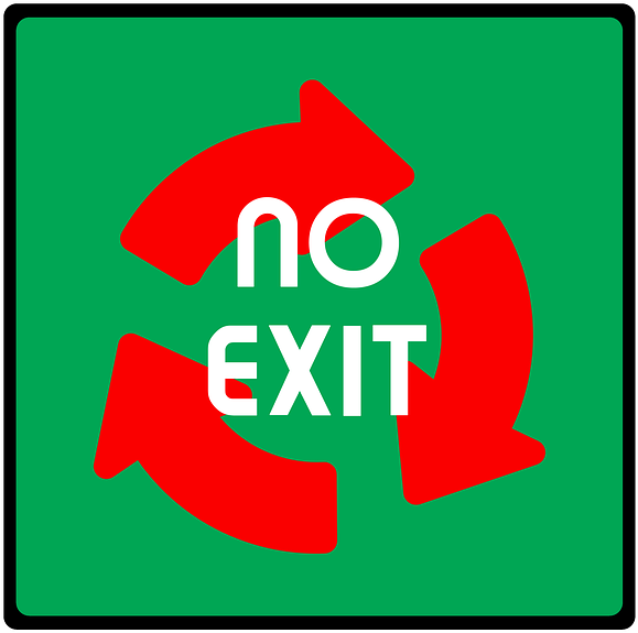 21 Sep - Emergency Exit (640x640), Png Download