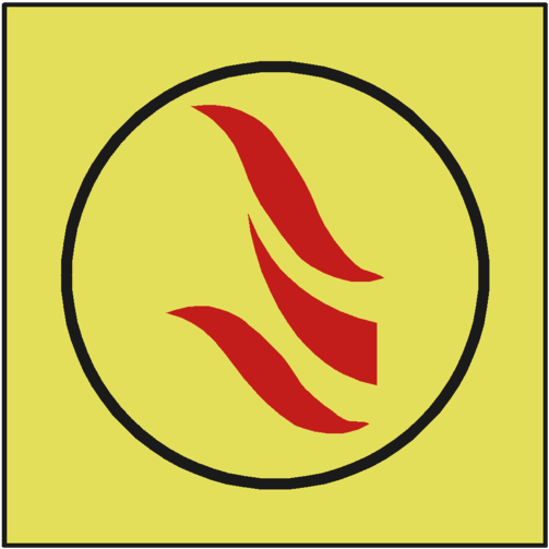 Space Monitored By Flame Detector (600x600), Png Download