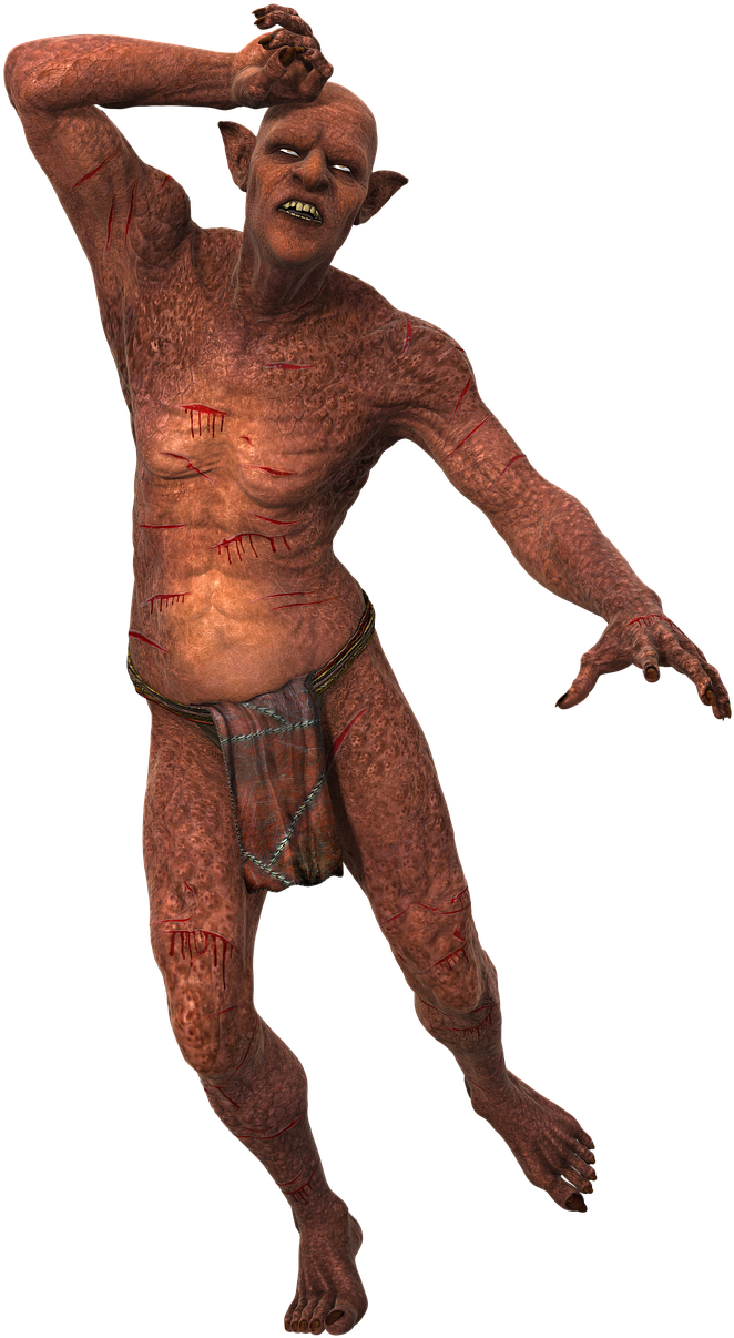 Monster Man Png (853x1280), Png Download