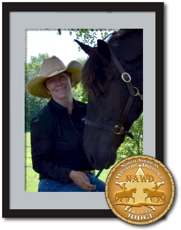 North American Western Dressage Judge Jen Johnson - Linda Lamarche Candia Nh (601x756), Png Download