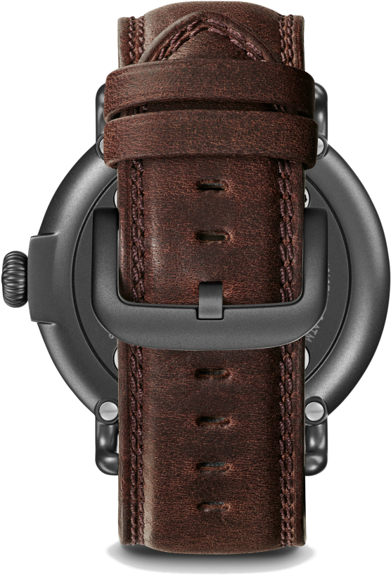 Shinola - Runwell 47mm - Midnight Blue/cattail - Strap (966x1449), Png Download