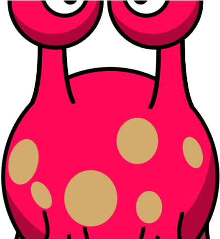 Pink Eyes Clipart Scary Monster - Clip Art Aliens (640x480), Png Download