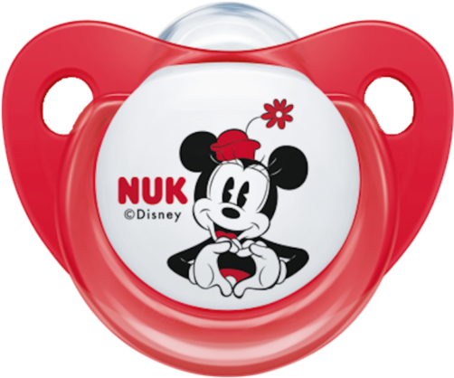 Nuk Disney Mickey Minnie Pacifier Soother 6-18 Months - Nuk (640x640), Png Download