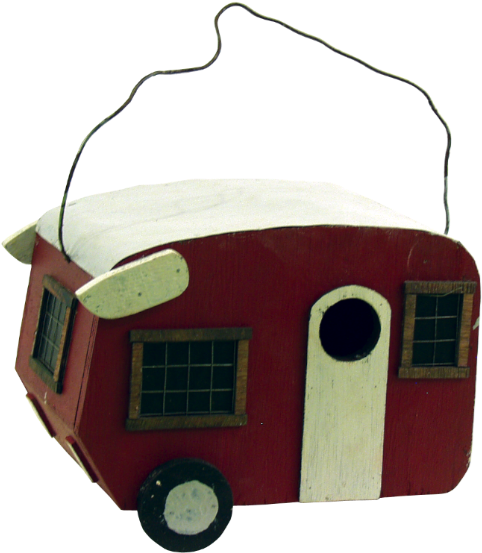 Fifth Wheel Birdhouse Barnstomr 50085 Red - House (550x597), Png Download