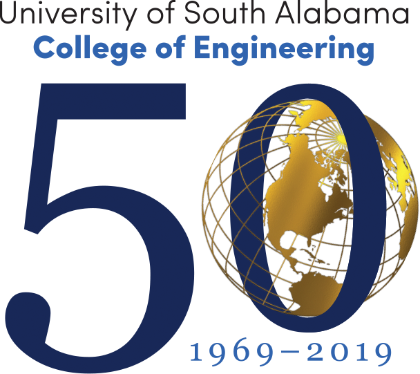 Usa College Of Engineering 50th Anniversary Logo - Turning 50 Happy Birthday (608x541), Png Download