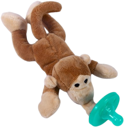 Cute Plush Pacifiers - Stuffed Toy (600x600), Png Download