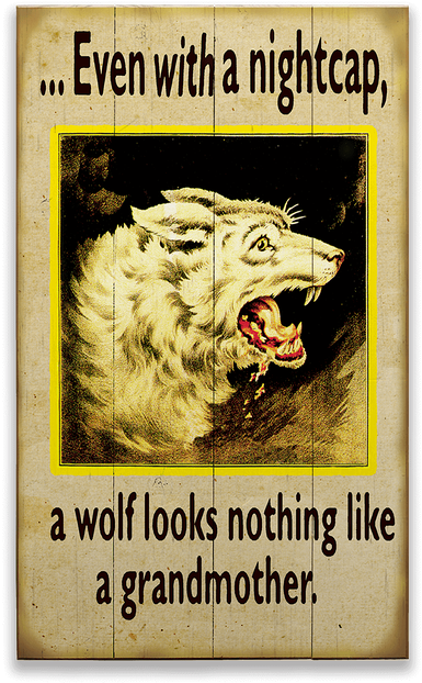 Grandmother Nightcap Sign - Roar (730x730), Png Download