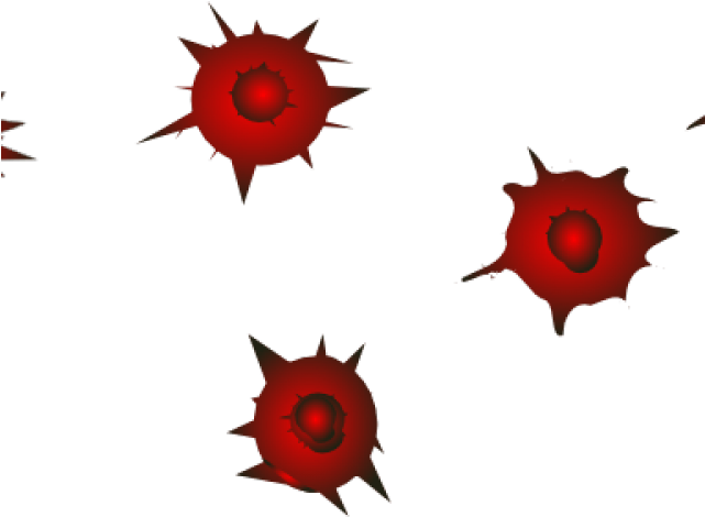 Bullet Clipart Bullet Shot - Bullet Holes Clipart (640x480), Png Download
