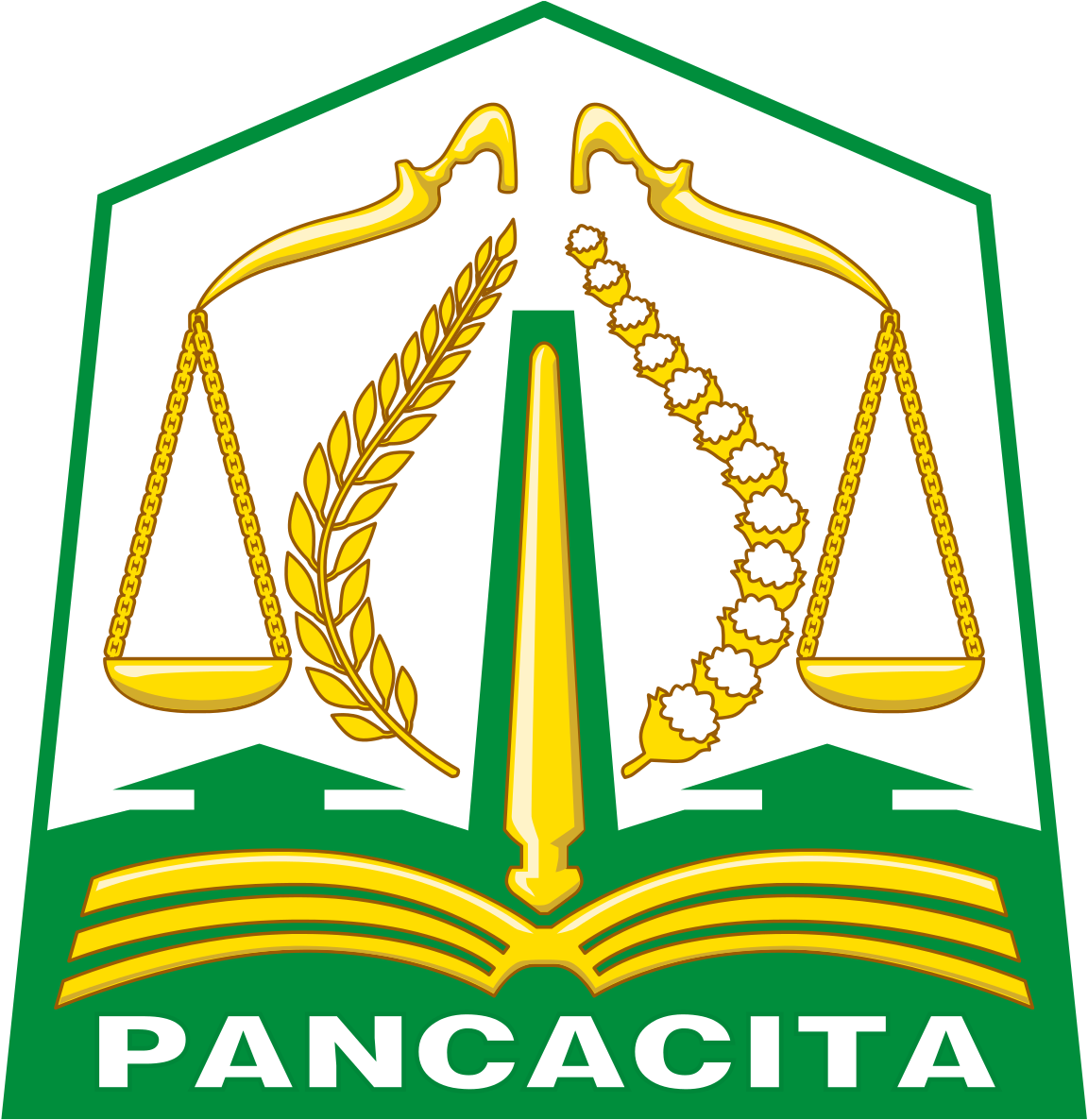 Aceh - Logo Pancacita Aceh Png (1200x1224), Png Download