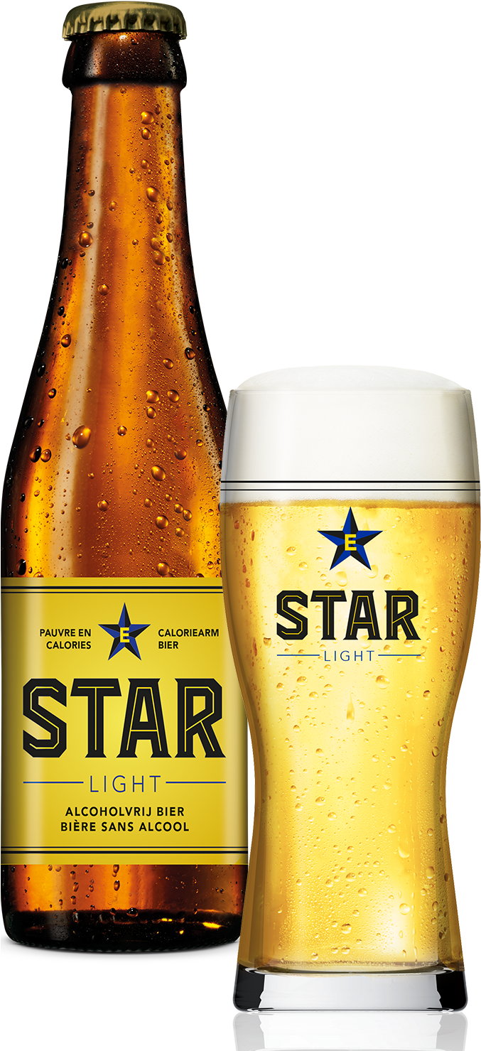 Star Light - Star Bier (800x1530), Png Download