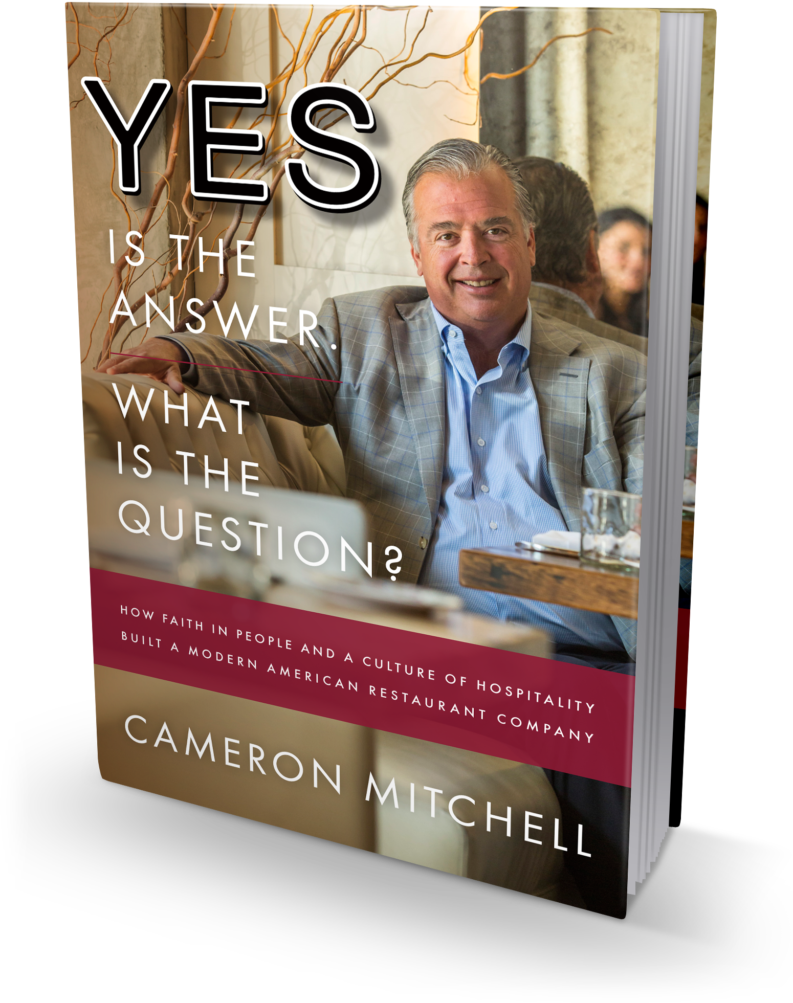 3d Book Jacket Yes Is The Answer - Yes Is The Answer What Is The Question (1800x2200), Png Download