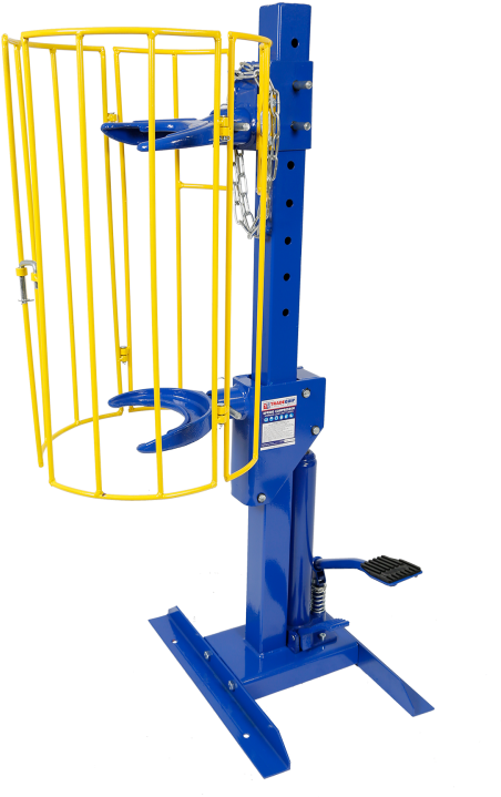 Tradequip Hydraulic Coil Spring Compressor 1221t - Spring Compressor (500x800), Png Download