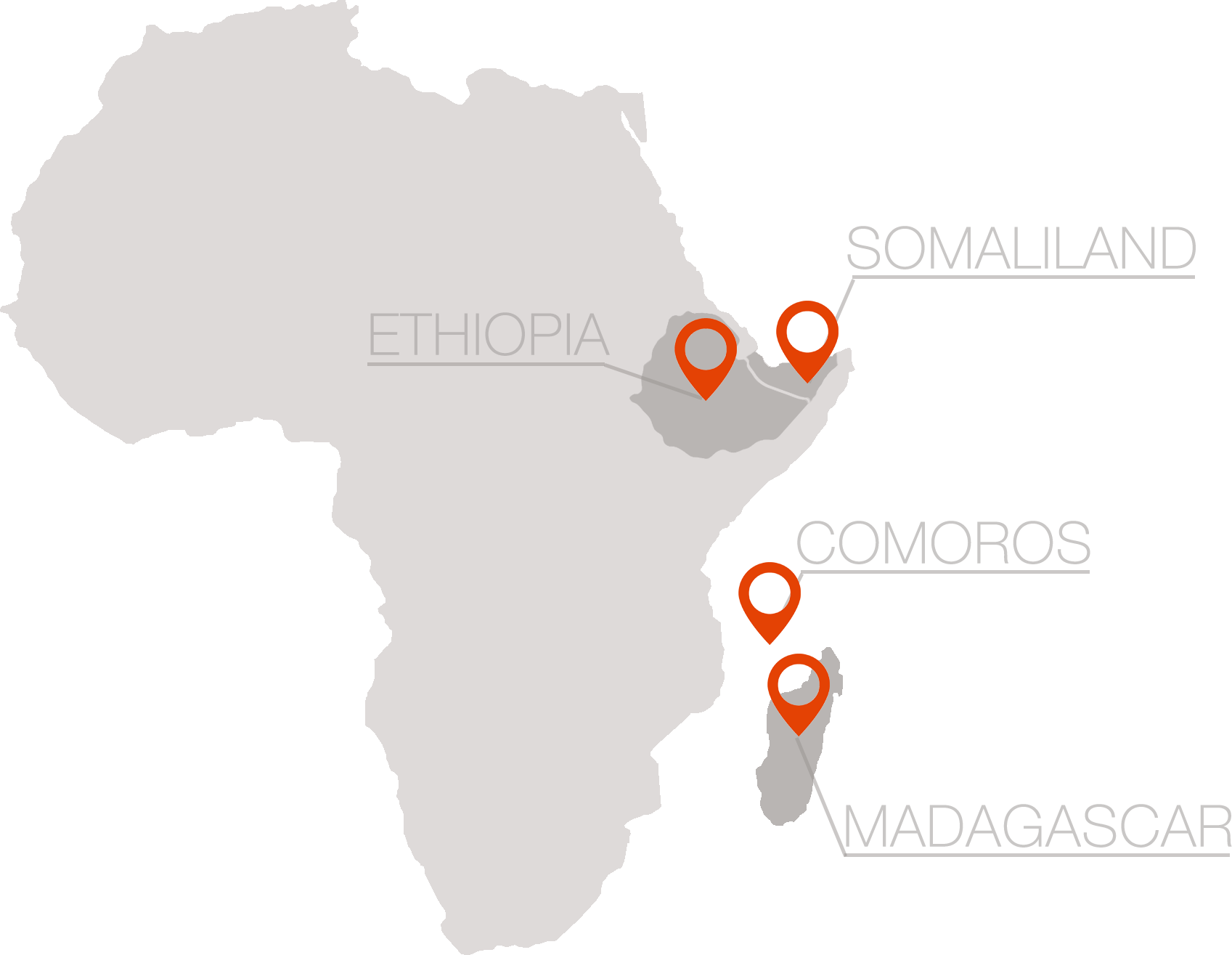 Volunteer Medical Aid In Africa - Benin On Africa Map (1697x1315), Png Download