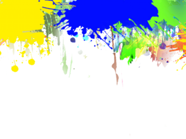 Painting Clipart Paint Splat - Png Transparent Paint Splatters Png (640x480), Png Download