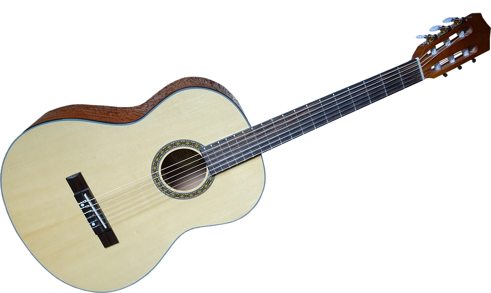 Guitarras Acusticas Png - Silent Nylon String Guitar (960x574), Png Download