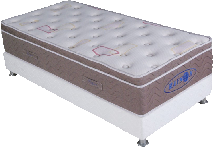 Gel Memory Foam Pocket Coil Spring Mattress - Mattress (800x533), Png Download