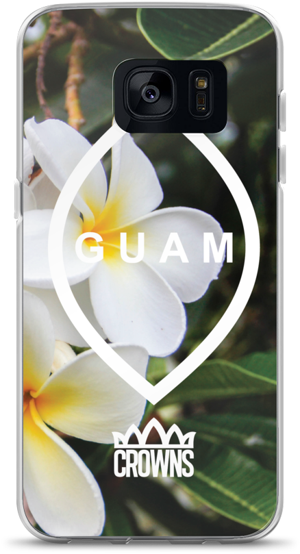 Samsung Deluxe Case - Frangipani (1000x1000), Png Download
