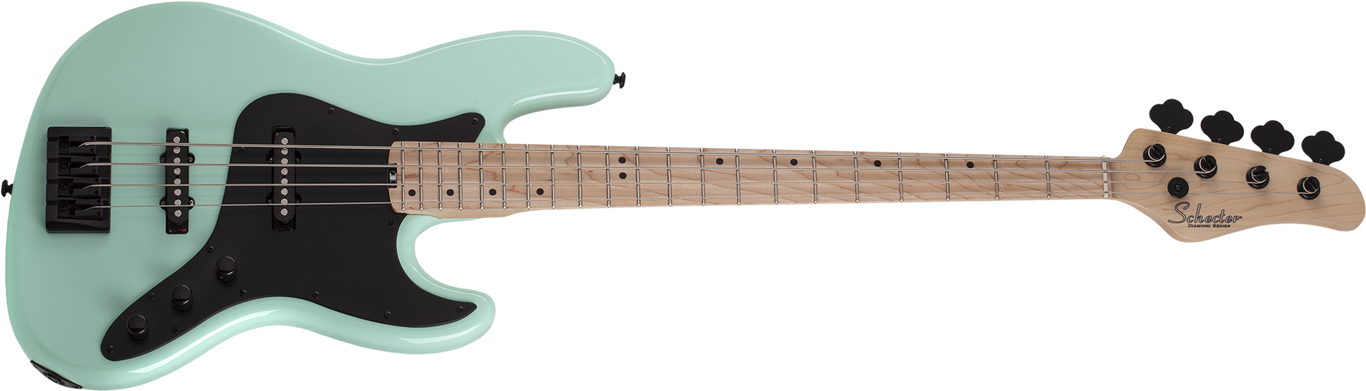 Price - Schecter Bass Guitar (2000x640), Png Download