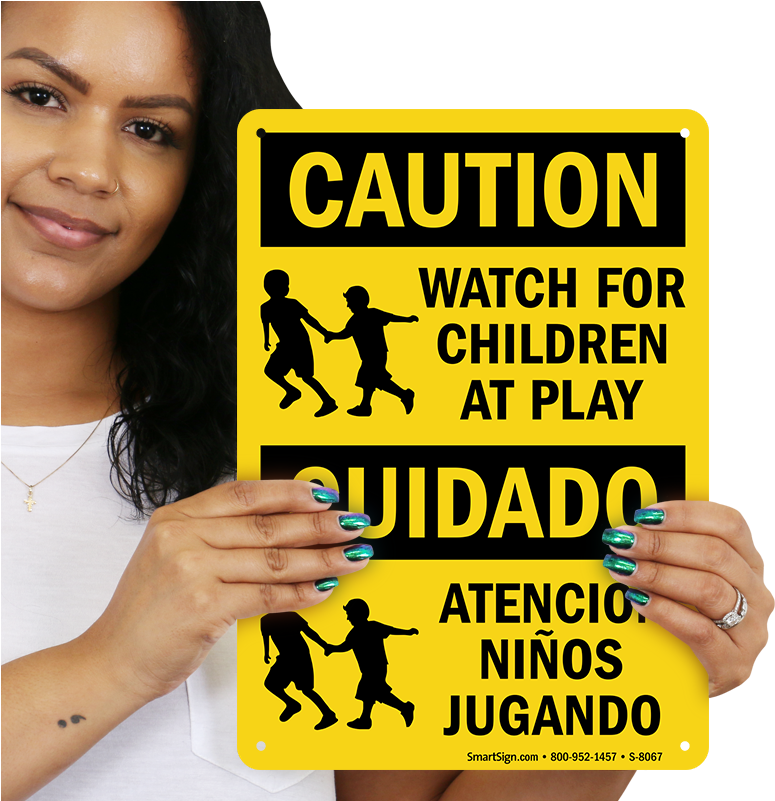 Bilingual Osha Caution Sign - Turn Off The Gas (800x800), Png Download