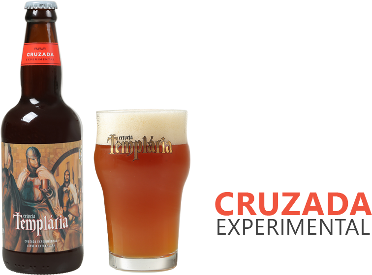 Cerveja Templária Cruzada Experimental - Wheat Beer (963x770), Png Download