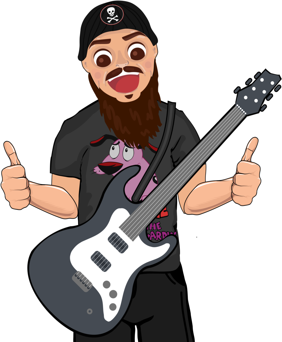 Cartoon Metal Head Avatar - Illustration (1000x1138), Png Download