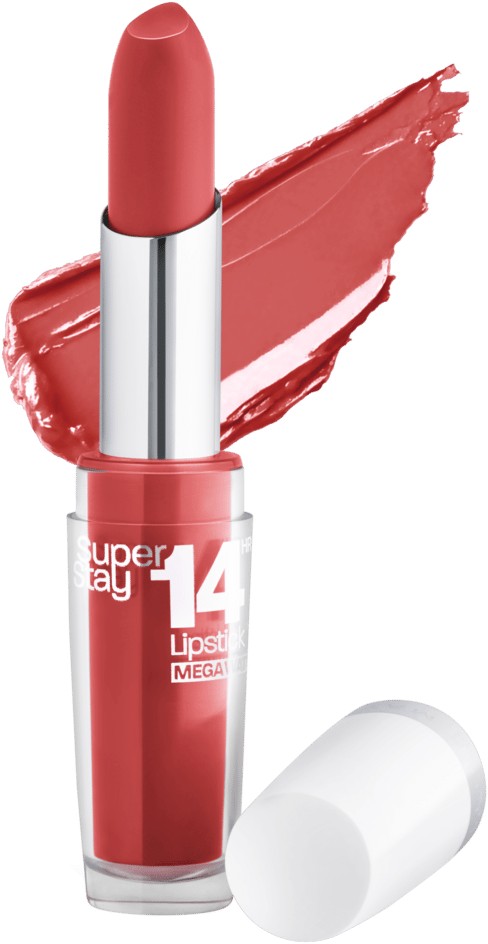 Superstay Mega Watt Lipstick 455 Burst Of Coral - Maybelline Super Stay 075 (640x960), Png Download