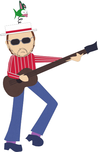 Les Claypool South Park (960x540), Png Download