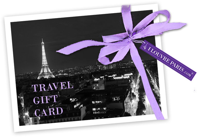 Discover The New Travel Gift Card By I Louvre Paris - Trip To Paris Gift Certificate (800x540), Png Download
