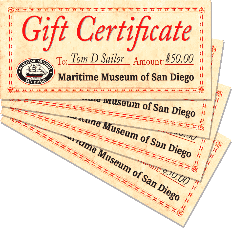 Maritime Museum Gift Certificates Maritime Museum Of - Maritime (1024x1024), Png Download