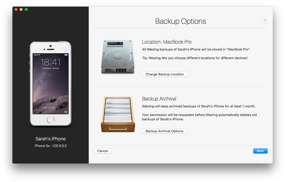Imazing 2 Beta - Imazing App (1136x730), Png Download